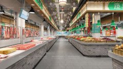 農貿市場設計規劃構思組成部分說明