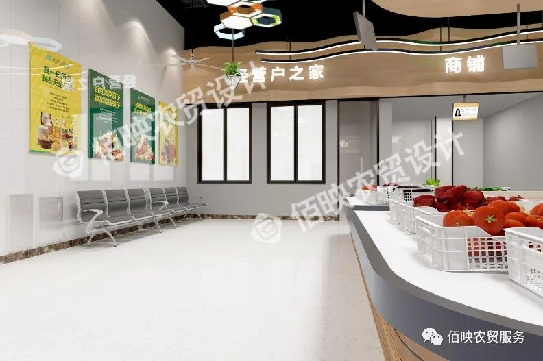 農貿市場布局設計：功能分區原則的應用