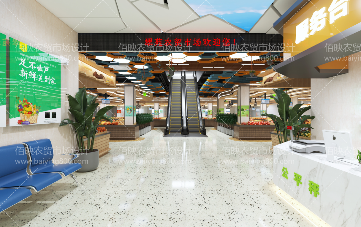 農貿市場設計如何保證市場空氣流暢呢？