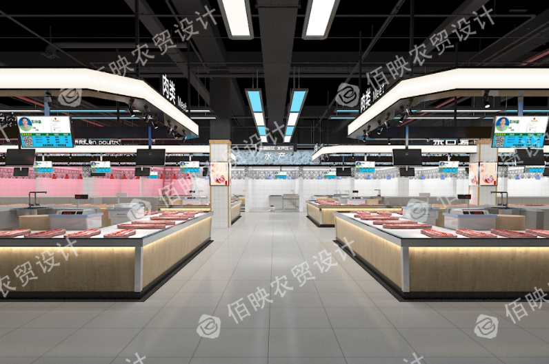 農(nóng)貿(mào)市場(chǎng)改造設(shè)計(jì)：讓光明照亮品質(zhì)，讓消費(fèi)者安心選購